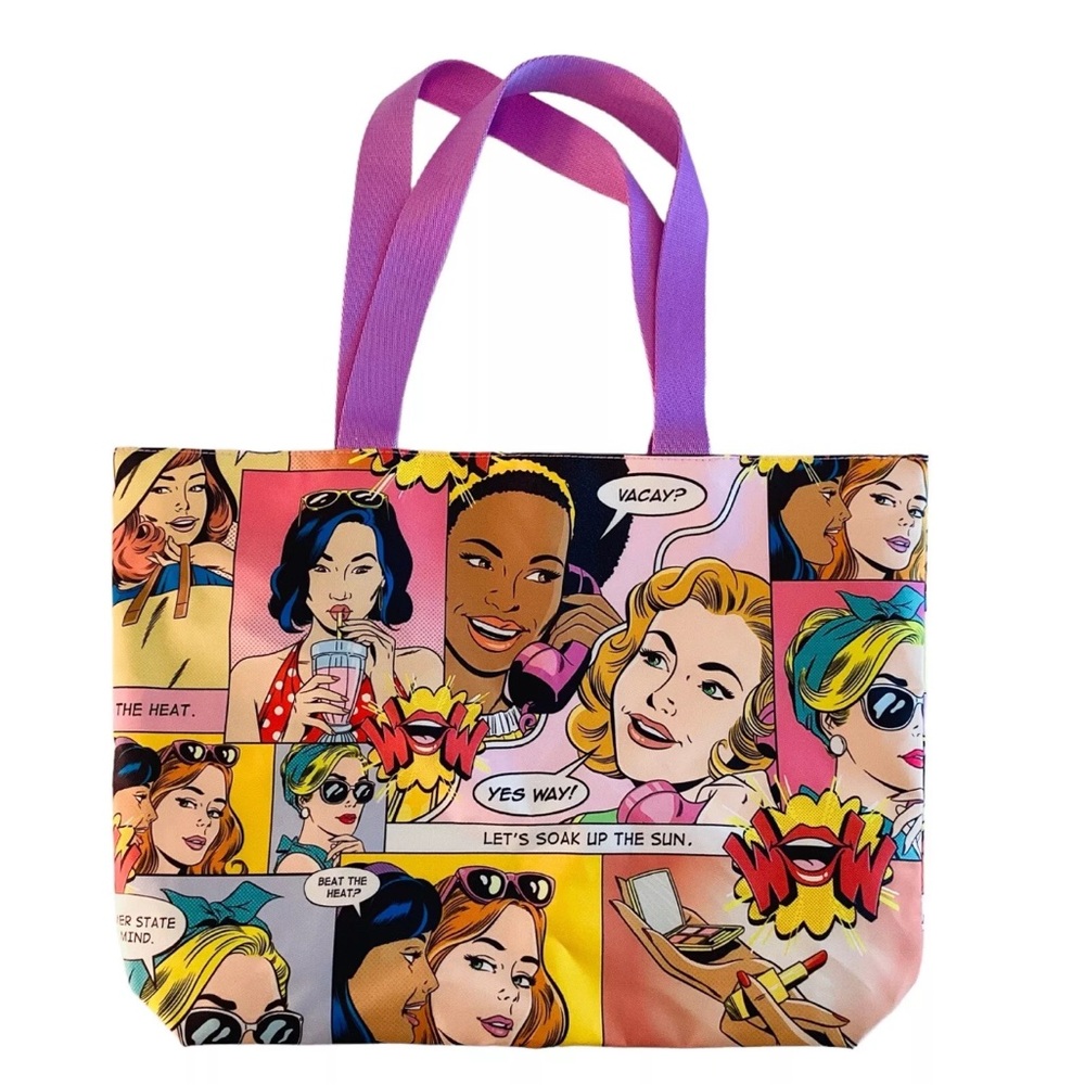 Estée Lauder Comic Print Tote Bag